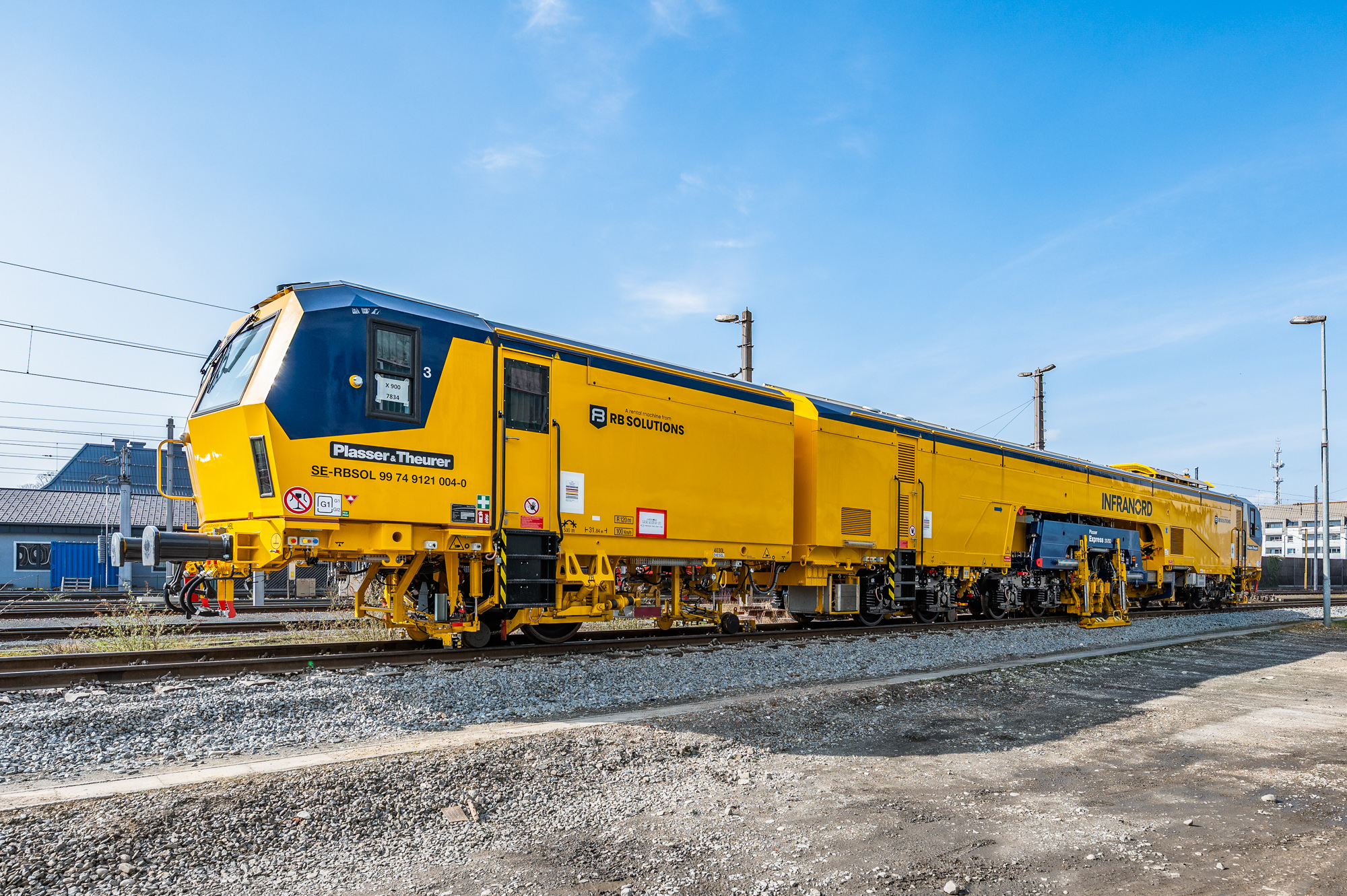 Plasser Express 09-2X/SD © Plasser & Theurer