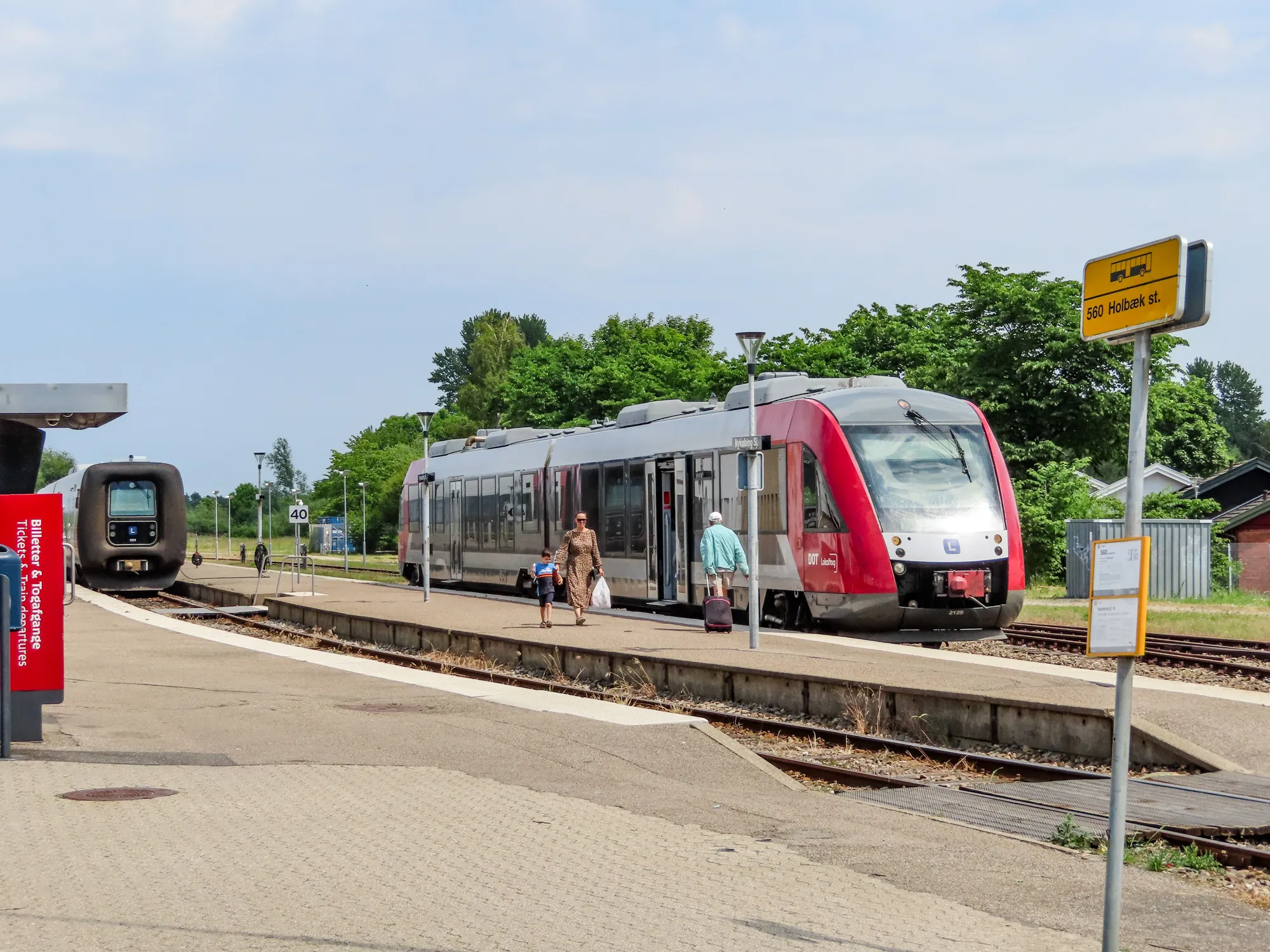 Nykøbing Sj. Station © Matias Lohmann-Quiñones