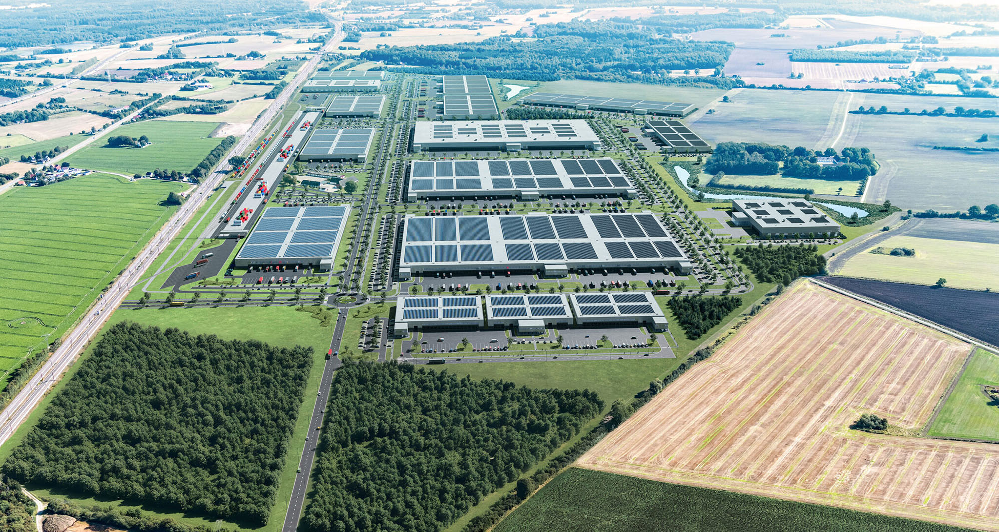 En CGI-visualisering af Verdions fremtidige terminal © Verdion