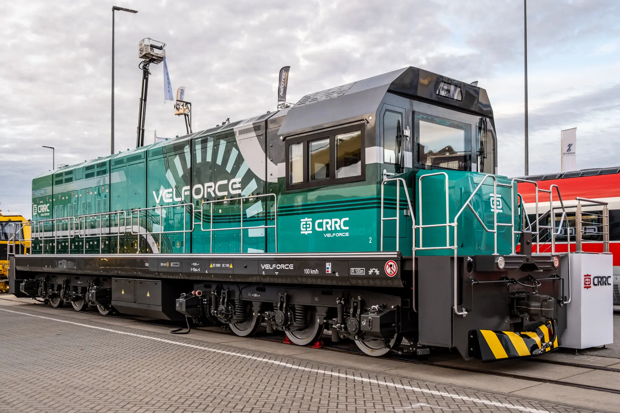 CRRC's Velforce på InnoTrans 2026 © Konstantin Planinski