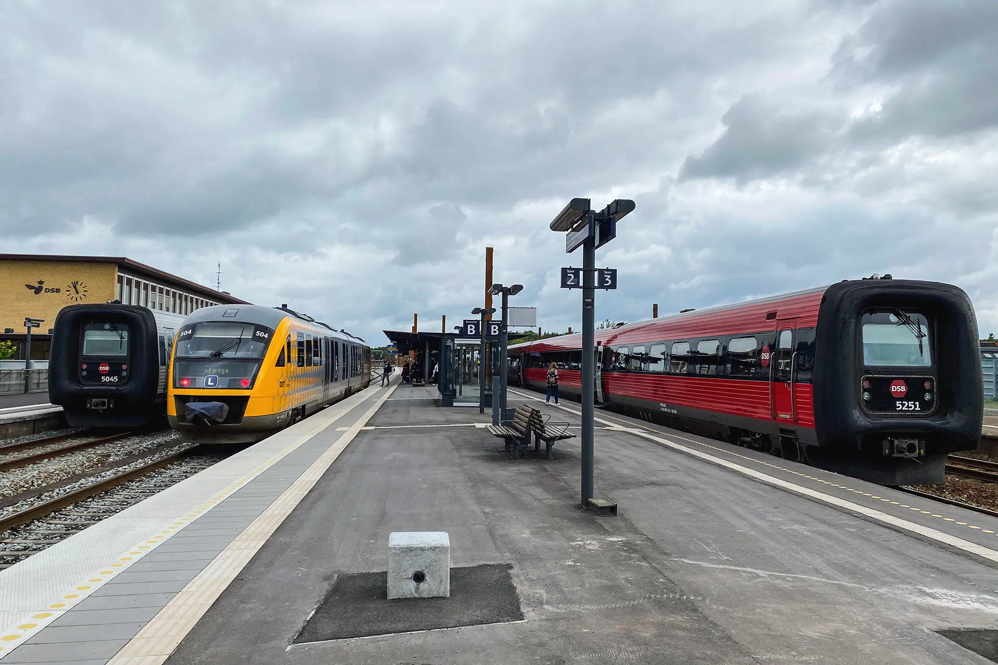 Nykøbing Falster station © Konstantin Planinski Nykøbing Falster station © Konstantin Planinski